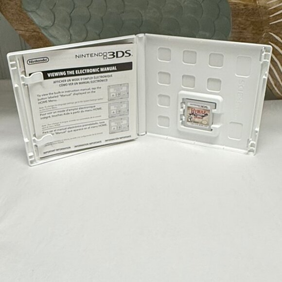 NINTENDO 3DS Hyrule Warriors Legends Cartridge, Instruction Booklet and Case - Picture 3 of 6